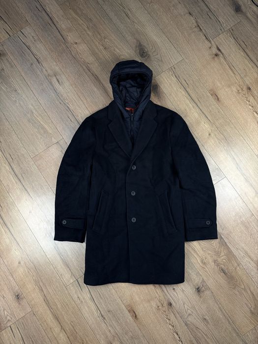 Massimo Dutti вовняне пальто з утепленою вставкою 48