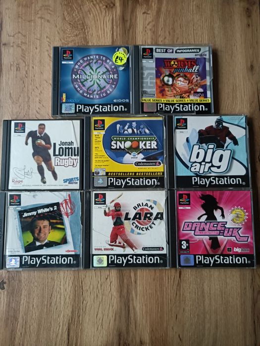 Zestaw gier na PS1