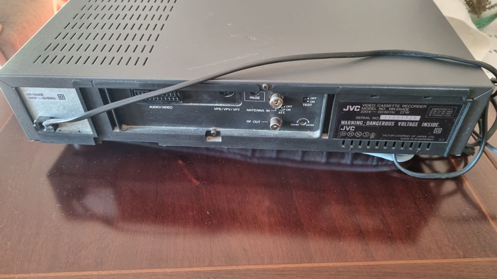 Gravador de cassetes video VHS