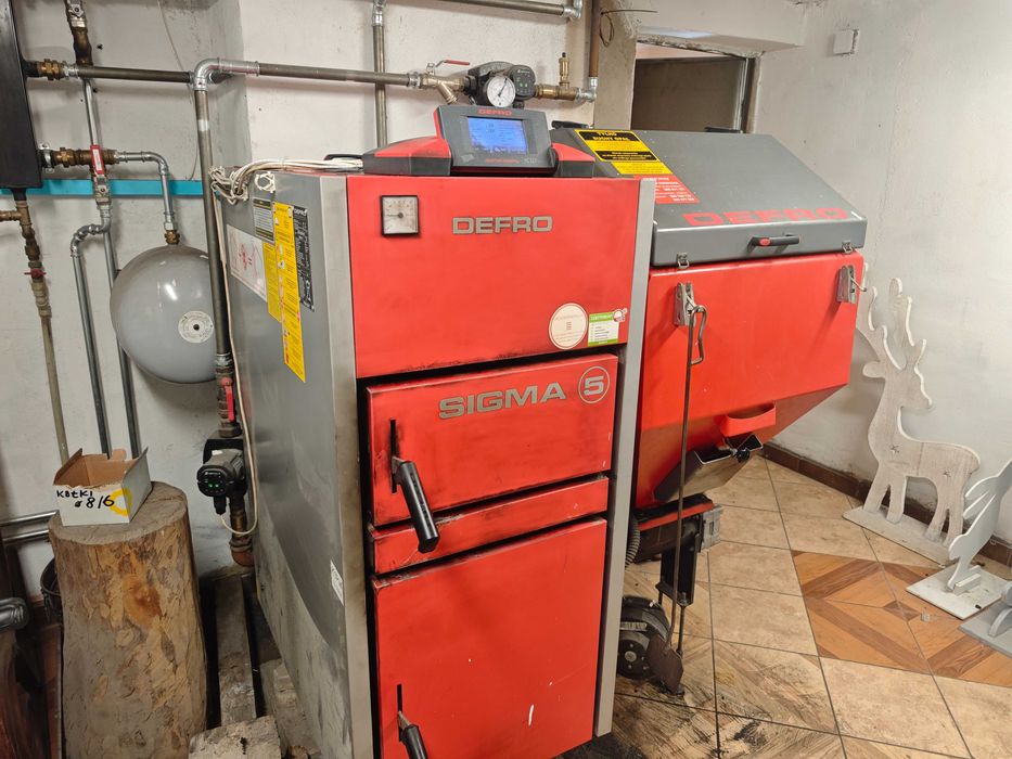 Kocioł na ekogroszek Defro Sigma 5