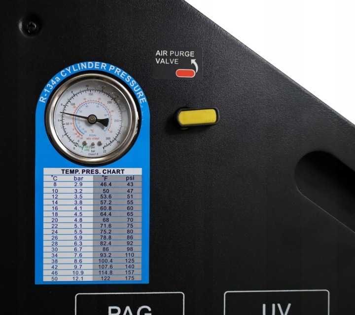 Stacja Klimatyzacji MELL PRO ARCTIC R134A / 1234YF Automat Baza Danych Ozonator GRATIS FV