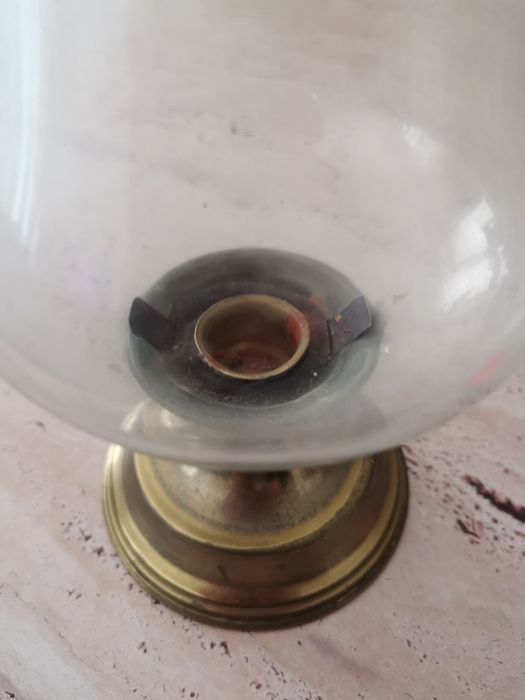 Świecznik, lampa używany 20 cm