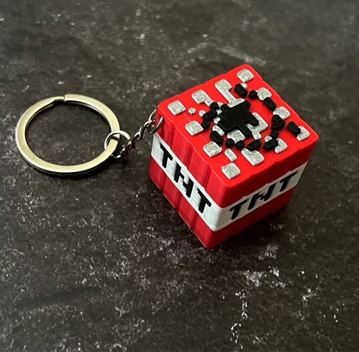 Брелоки Minecraft брелки майнкрафт паук тнт крипер брелок