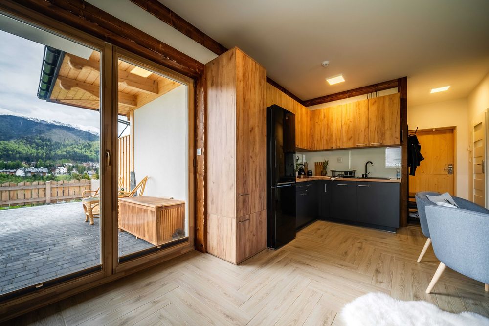 Apartament Slow Mountain z widokiem na Giewont