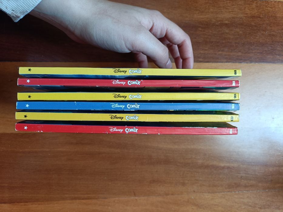 Lote 6 Revistas Disney Comix