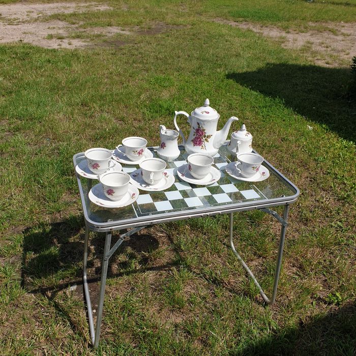 Porcelana Wloclawek serwis do kawy