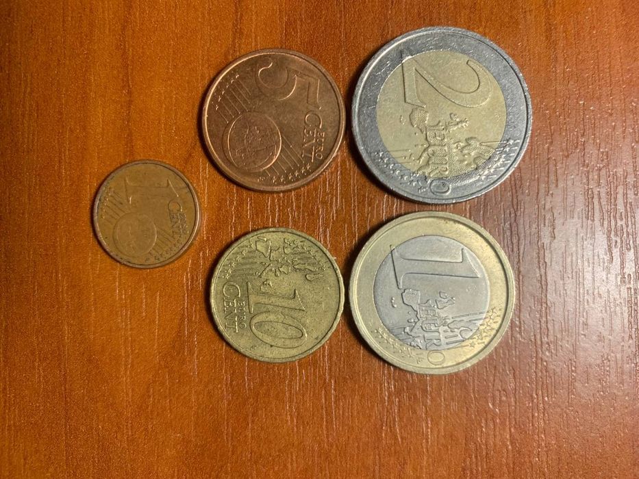 Монети ЗСУ, євро різних країн, Чехія, Хорватія, обмін