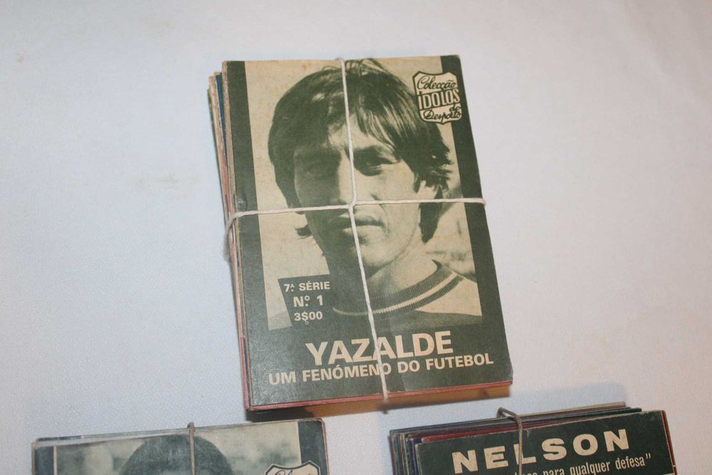 Coleção completa da 1ª  á 7 ª serie Ídolos do Desporto, 1956 a 1972