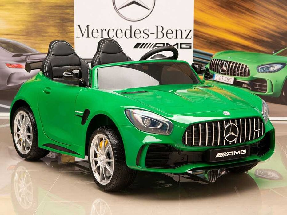 BAWIBUS.PL Auto samochód na akumulator MERCEDES GTR 4x4 dla 2 dzieci