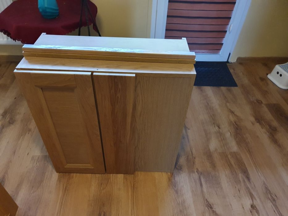 Drewaniana Szafka narożna