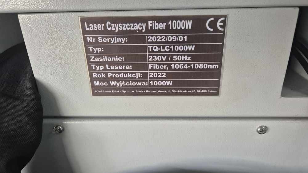Spawarka laserowa. Urządzenie 3w1  1000w