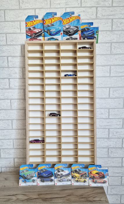Półka pionowa na samochodzki hot wheels autko gratis