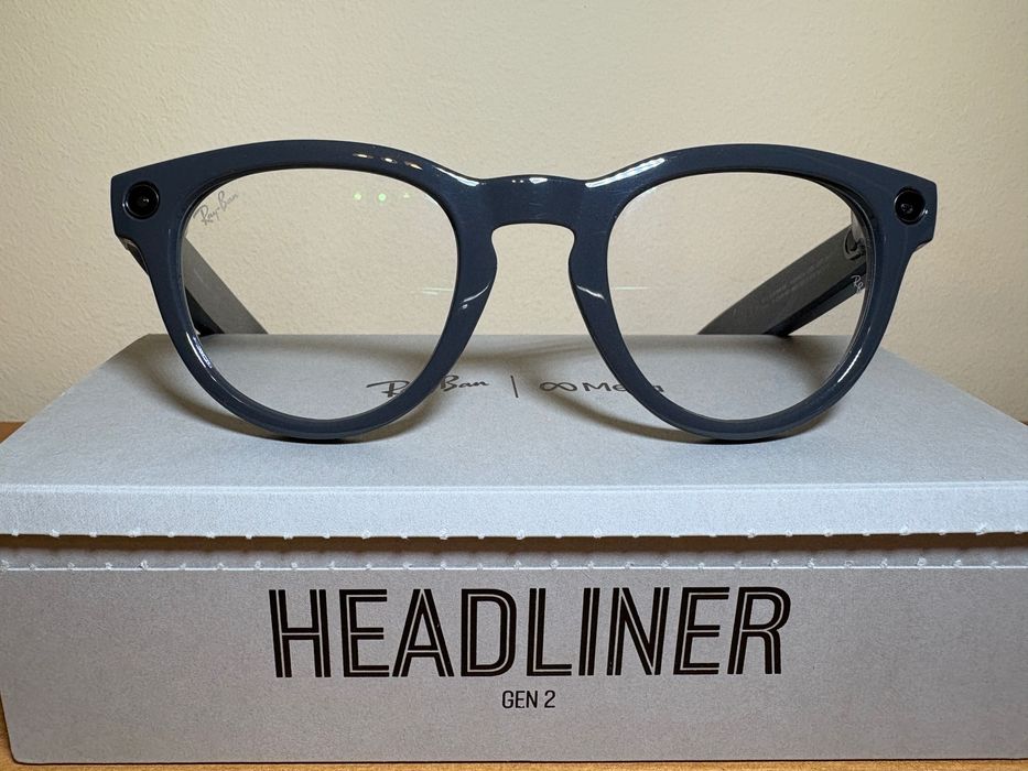 Gen 2 Smart okulary Ray Ban Meta RW4013 Headliner fotochromowe zielone