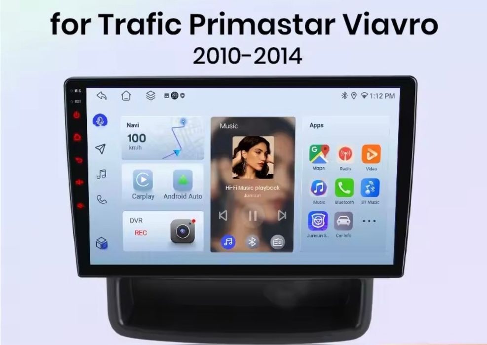 Radio Nawigacja Android  Opel Vivaro,Trafic X83