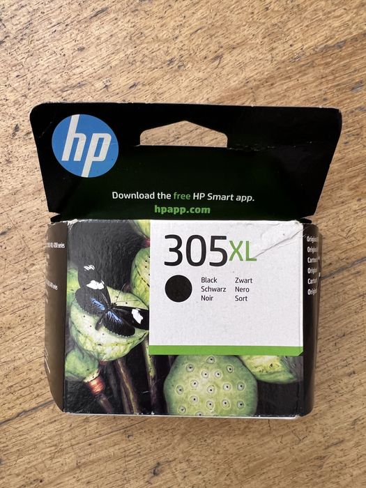 Tinteiro Original HP 305XL Preto – Novo e Selado (Val. Set 2026)