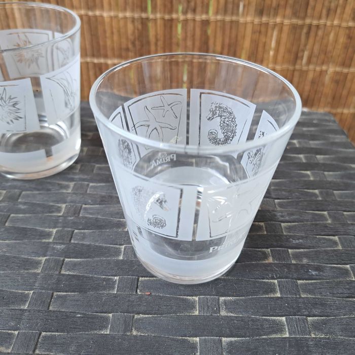 Szklanki do napojów drinków Cafe Prima 8 sztuk NOWE Bardzo ładne