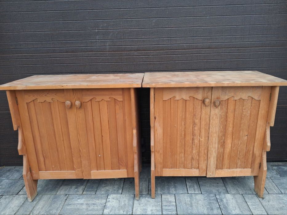 Dwie komody Cepelia 1987 rok