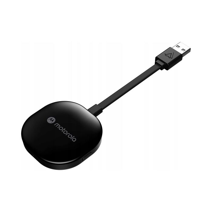 outlet adapter bezprzewodowy motorola ma1 do android auto usb bt czarny