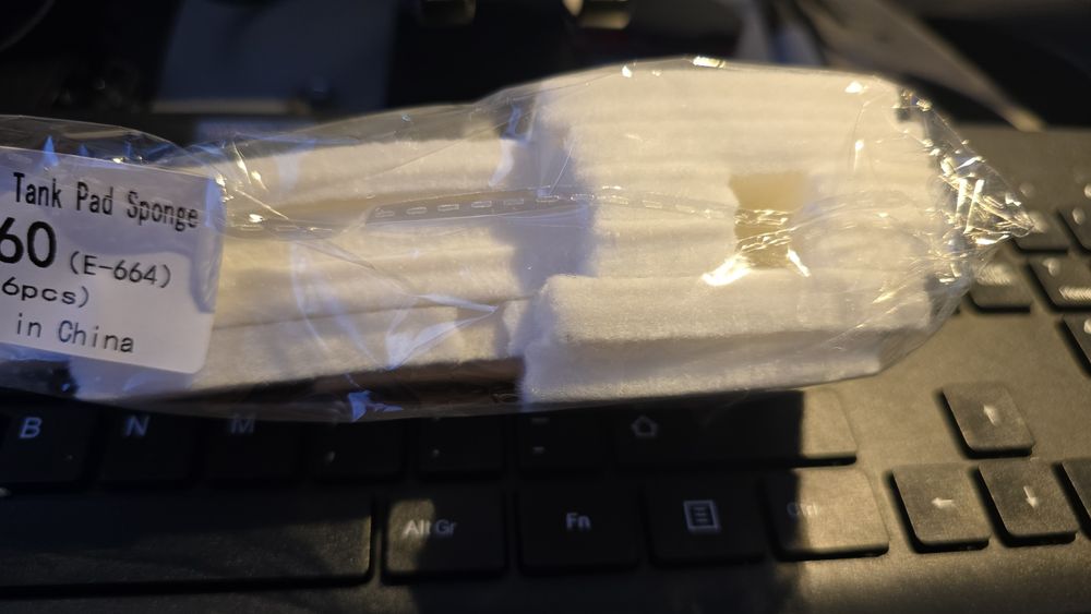 Epson ecotank esponja de resíduos