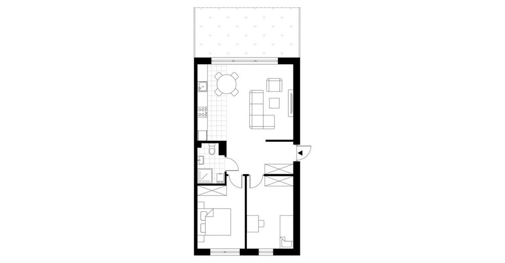 4-pokojowe mieszkanie 62m2 + ogródek Bez Prowizji