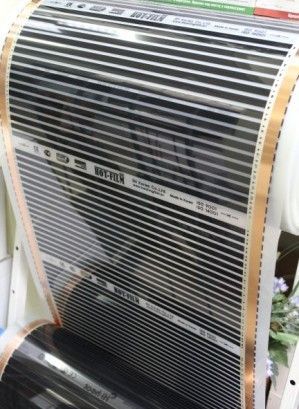 Инфракрасная пленка 400 вт/м.кв. ІЧ плівка Тепла підлога електрична