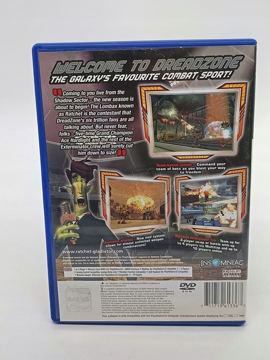 ratchet gladiator - playstation 2 (ps2) pudełkowa
