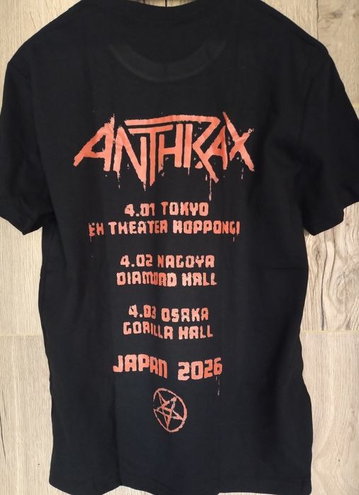 Anthrax dwustronny t-shirt M