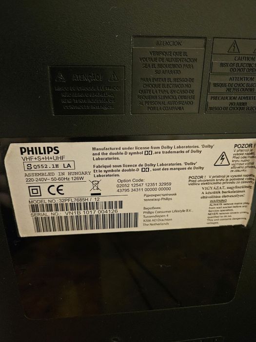Телевізор Philips 32PFL 7685H