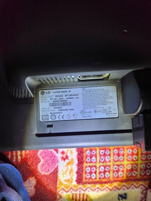 Монитор LG W2042S-BF