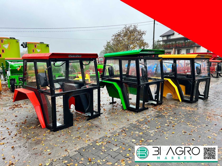 Kabina Ursus ciągnikowa C330 C360 MF235 MF255 T25 +wycieraczka --RATY-