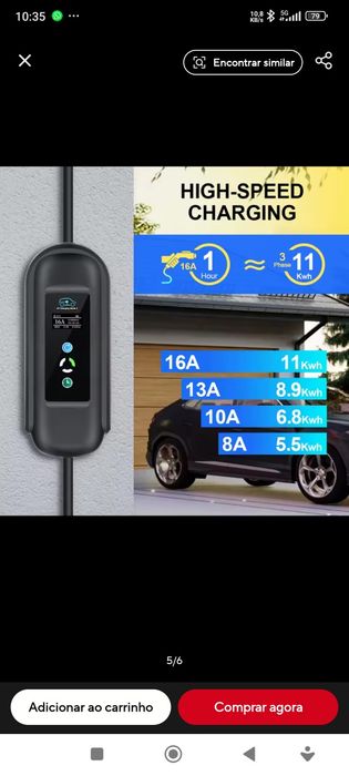 11 kW Wallbox Charger – 10 Meters + Single-Phase Adapter64284468302209121