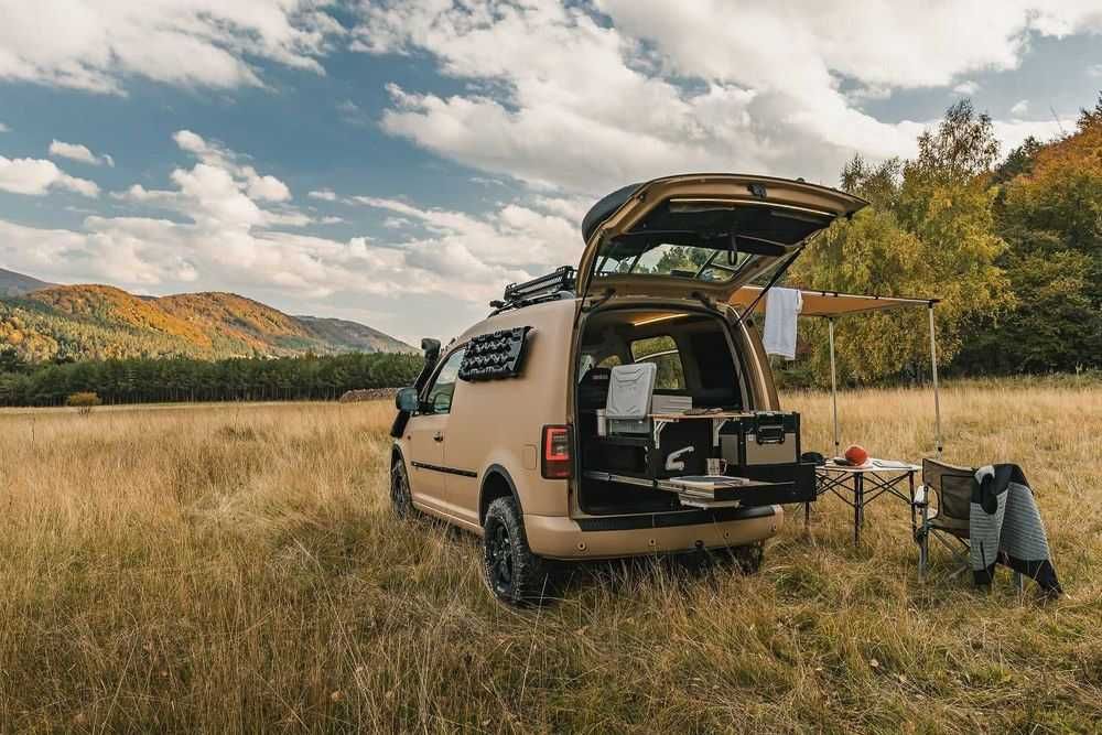 WYNAJEM Kampera | VW Caddy 4x4 | Jedyny taki na świecie!