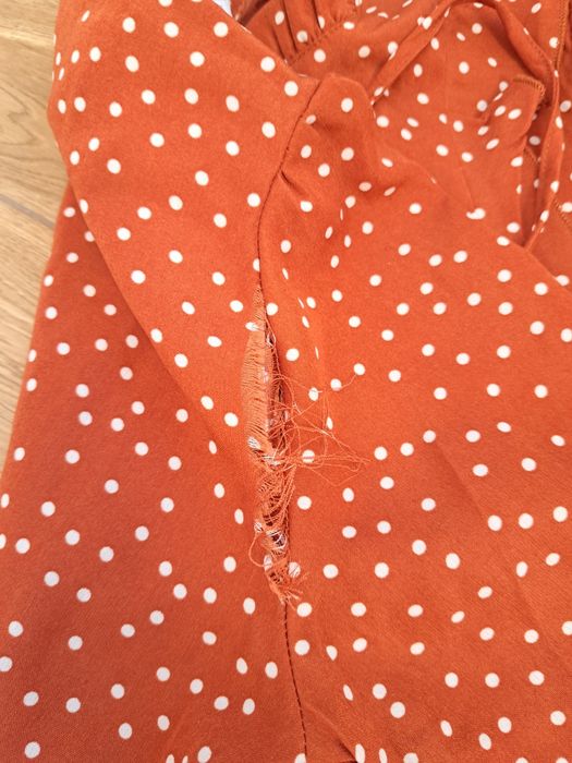 Sukienka w grochy kropki xs
