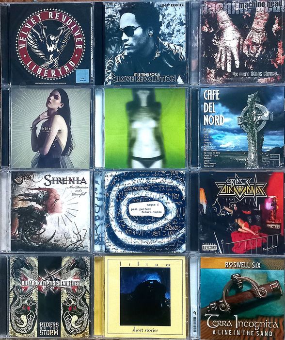 CD диски Sirenia, Jethro Tull , Alice Cooper и др. Лицензия-Фирма!