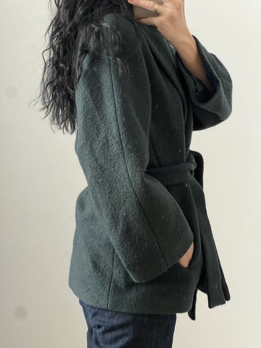 Płaszcz z wełny i wiskozy Jigsaw