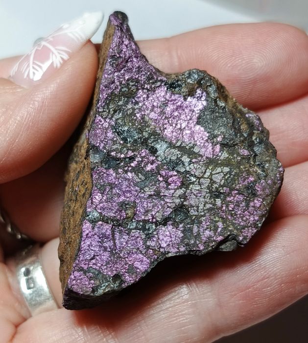 Purpuryt Erongo Namibia kamień minerał