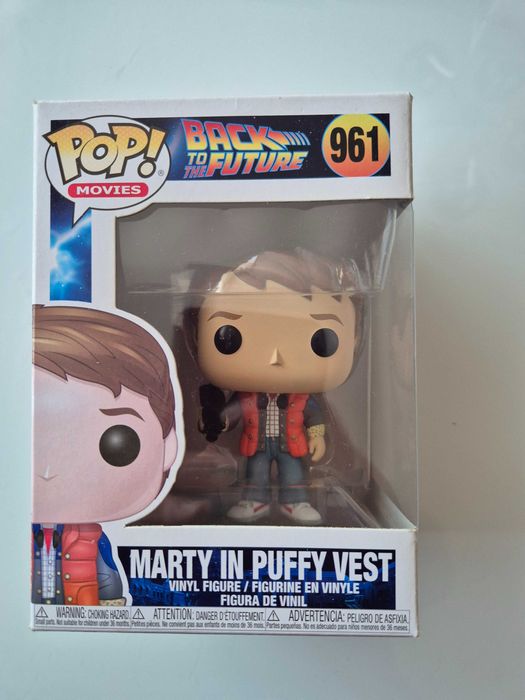 funko POP Marty in Puffy Vest – Back to the Future #961