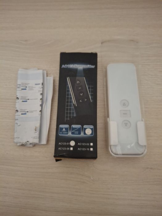 Пульт для електрокарниз AC123-01D