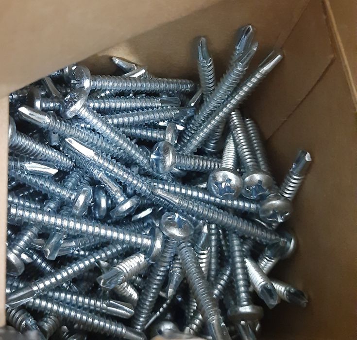 Parafusos broca zincados