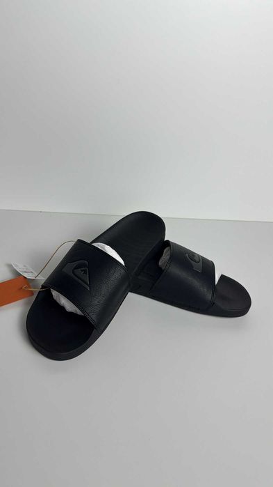 Quiksilver Rivi Nubuck 44 nowe granatowe klapki pudełko