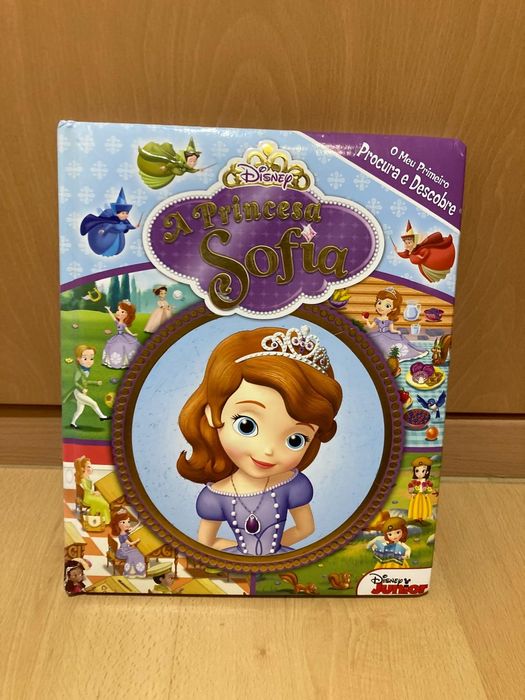 3 livros Princesas O Meu Primeiro Procura e Descobre