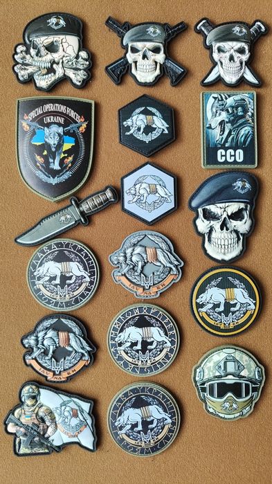 Шеврон  патч нашивка очі глазки світиться