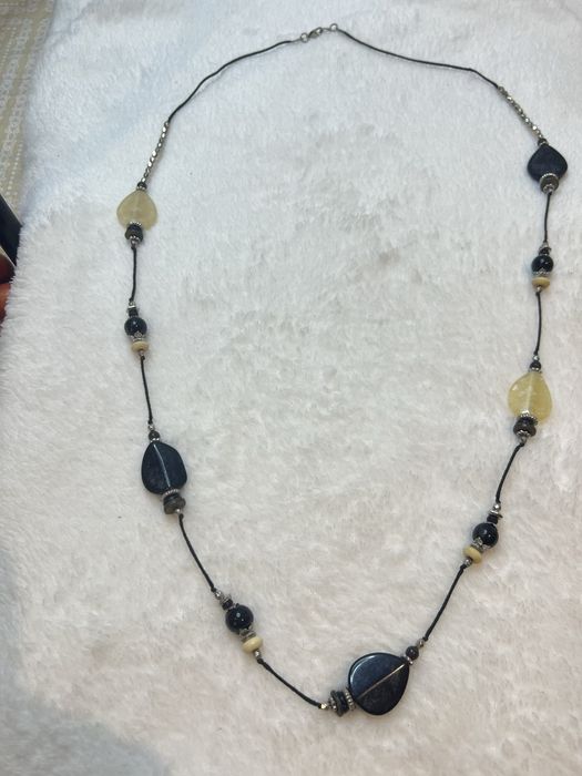 Piękny długi naszyjnik 21