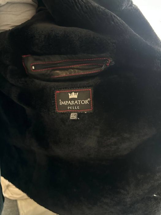 Чоловіча шкіряна дублянка Imparator Pelle (Розмір 3XL)