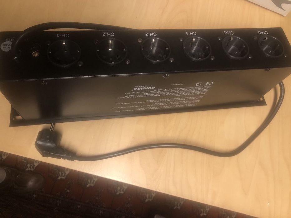 Eurolite 6-Channel Switchboard – 2 Units64584562276993121