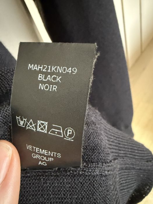 Светр-гольф VETEMENTS оригінал!