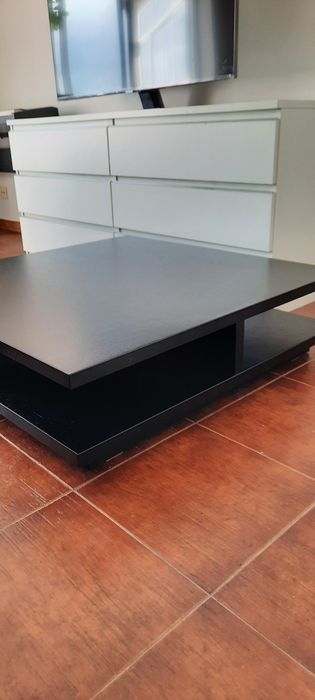 Mesa de centro wengue