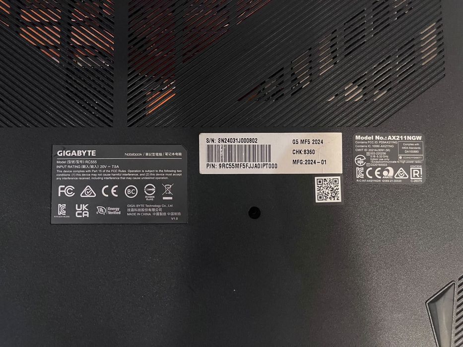 GIGABYTE G5 MF5 — RTX 4050 | 1TB SSD | Gaming