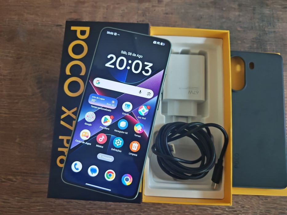 Xiaomi Poco X7 Pro 5G 6.67" 8GB/256GB Verde Seminovo,  Aceito Retomas