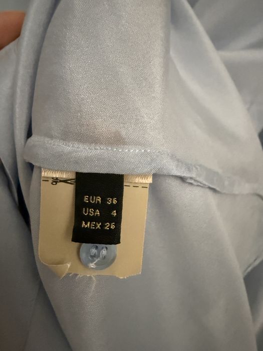 Рубашка шелк Massimo Dutti